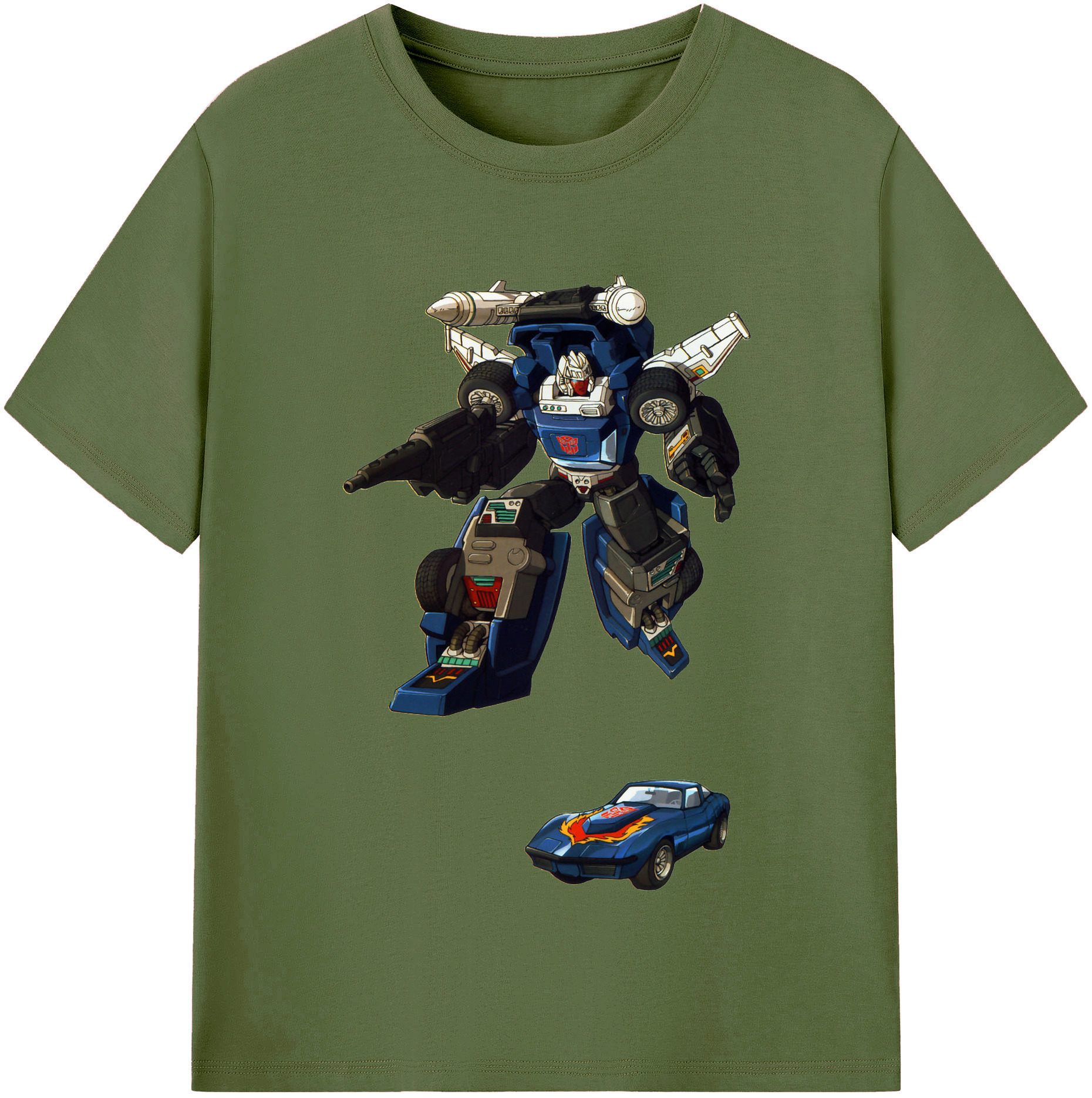 （画像用）  綿100％半袖Tシャツ（フロントプリント）